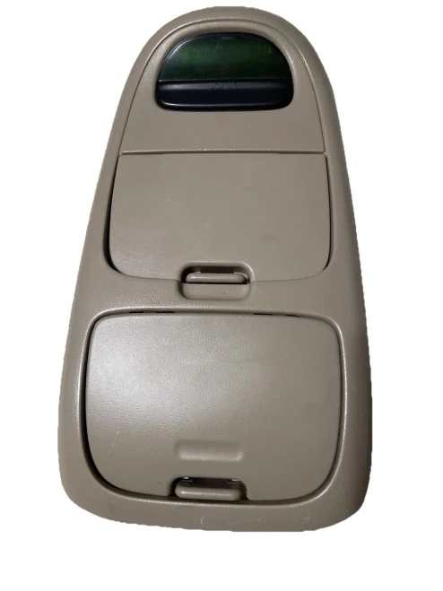 1997-2003 Ford F-150 With Compass With Display Tan Beige Used OEM Overhead Console
