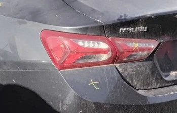 2021 Chevrolet Malibu Driver Side Tail Light Assembly Quarter Mount OEM used OEM tail light assembly