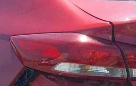 2017-2018 Hyundai Elantra Driver LH Sedan Quarter Mounted Tail Light Lamp OEM used OEM tail light assembly