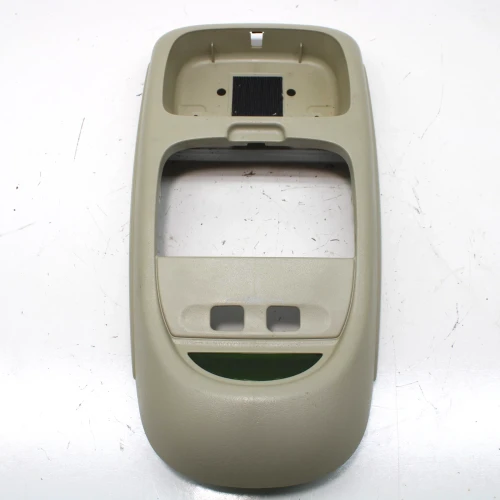 2002-2004 Ford F-250 / F-350 With Display Tan Used OEM Overhead Console