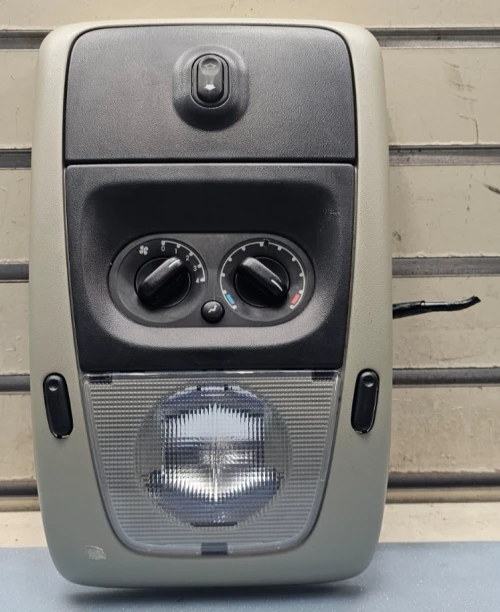 2006-2010 Ford Explorer With Climate Controls Gray Used Overhead Console