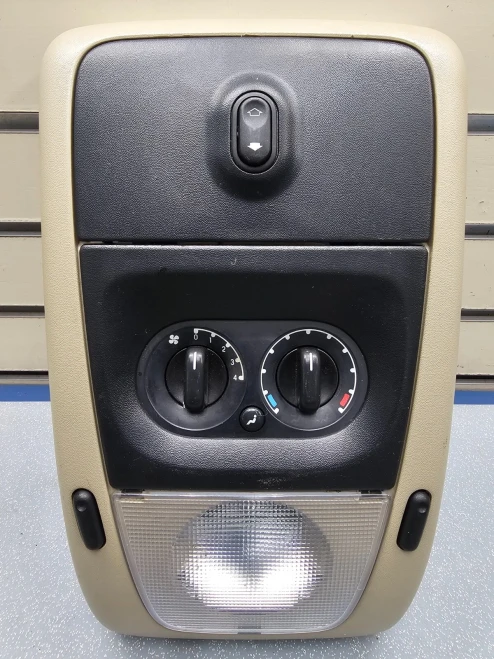 2006-2010 Ford Explorer With Climate Controls Tan Used Overhead Console