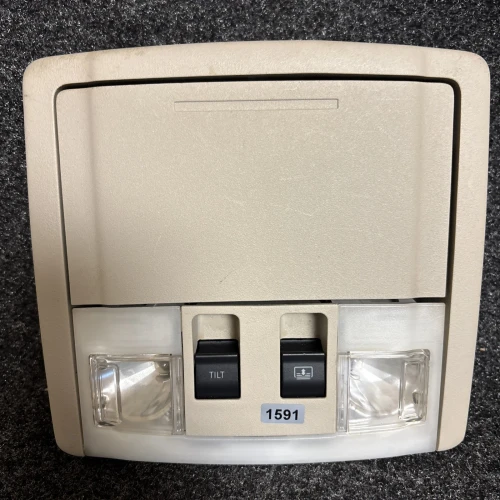 2007-2014 Ford Edge Tan Used OEM Overhead Console