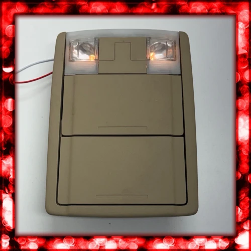 2007-2014 Ford F-150 / Expedition Front Tan Beige Used Overhead Console