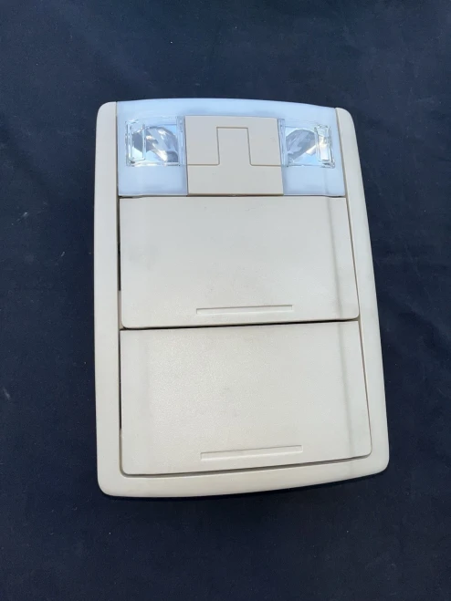 2008-2009 Ford Taurus Rear Tan Used OEM Overhead Console