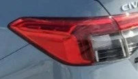 2022-2024 Honda Civic LH Driver Quarter Panel Mounted Tail Light Lamp OEM used OEM tail light assembly