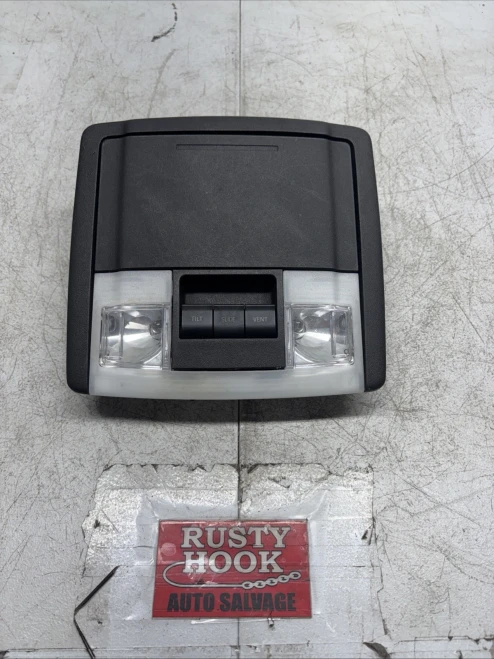 2009 Ford Expedition Sunroof Black Used Overhead Console 9L1478519A58