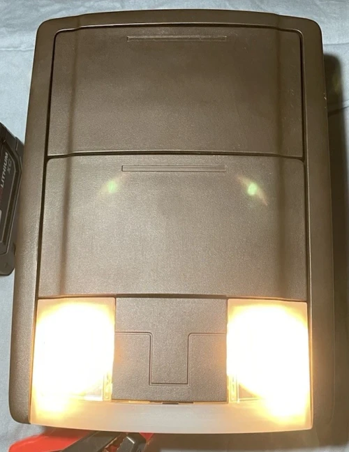 2009-2014 Ford F-150 Brown Used OEM Overhead Console