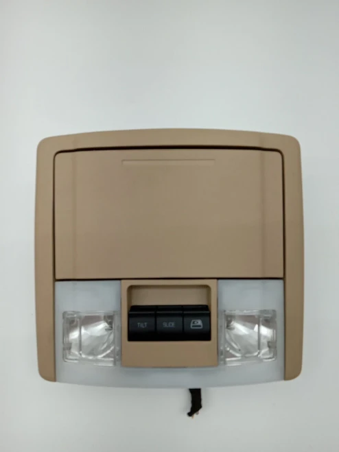 2009-2014 Ford F-150 Front Sunroof Tan Used OEM Overhead Console
