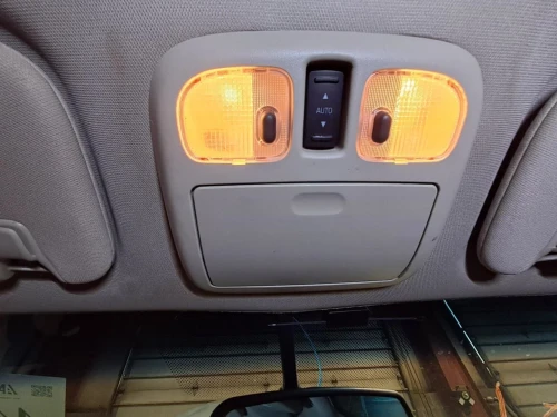 2010-2012 Ford Fusion Front Sunroof Used Overhead Console 3985516