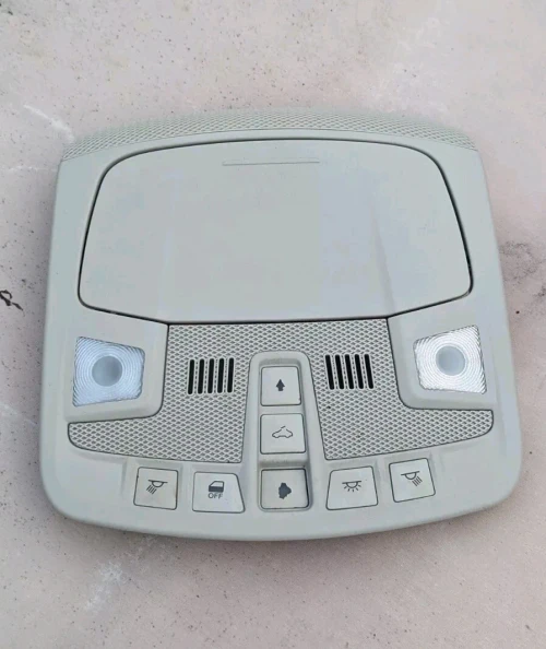 2013-2016 Ford Fusion Sunroof Beige Tan Used OEM Overhead Console