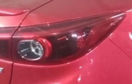 2014 14 Mazda 3 Passenger RH Quarter Mounted Tail Lamp Light OEM used OEM tail light assembly