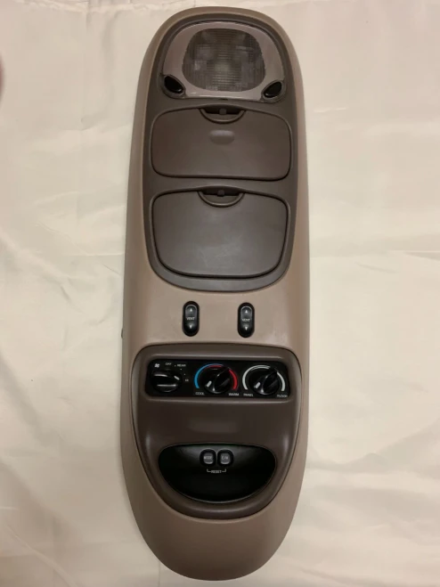 Ford Excursion With Display With Climate Controls Brown Tan Used Overhead Console