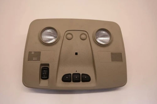 2007-2014 GMC Acadia Front Sunroof Tan Used Overhead Console