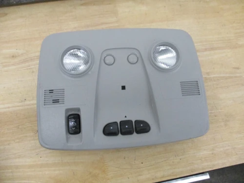 2007-2014 GMC Acadia Sunroof Homelink Gray Grey Used Overhead Console