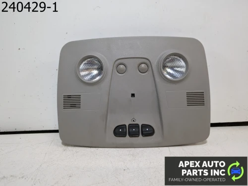 2008 GMC Acadia 3.6L Sunroof Used OEM Overhead Console