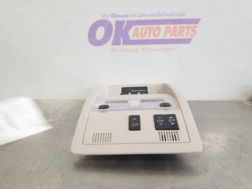 2008 GMC Yukon Front Sunroof Gray Used Overhead Console