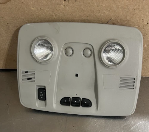 2008-2011 GMC Acadia Sunroof Gray Used Overhead Console