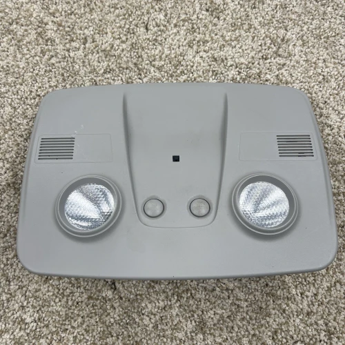 2009-2012 GMC Acadia Sunroof Gray Used OEM Overhead Console