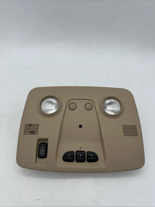 2009-2012 GMC Acadia Sunroof Tan Beige Used Overhead Console