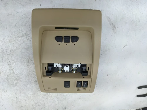 2012 GMC Yukon XL Rear With Climate Controls Used Overhead Console