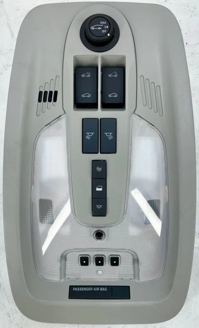 2016-2017 GMC Terrain Sunroof With Microphone Used OEM Overhead Console