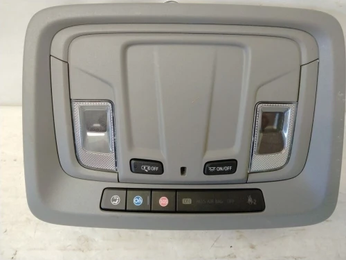 2019-2023 GMC / Chevrolet Sierra / 1500 Pickup Front Without Sunroof Used Overhead Console 3019296