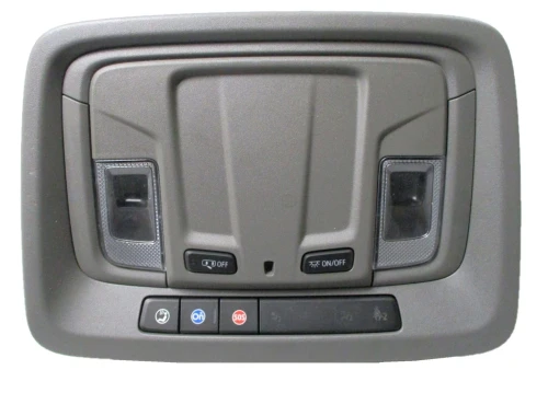 2019-2023 GMC Sierra Gray Used OEM Overhead Console