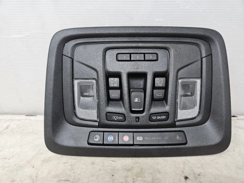 2019-2025 GMC Sierra Sunroof Black Used Overhead Console