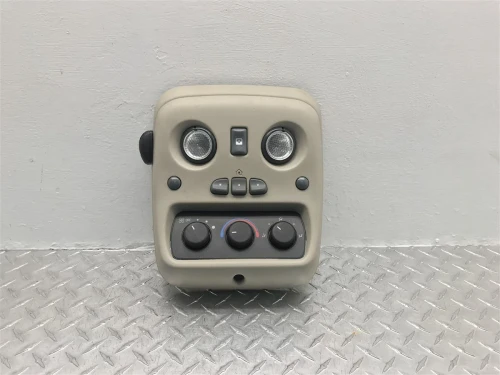 GMC Yukon XL Tan Used OEM Overhead Console 15748176