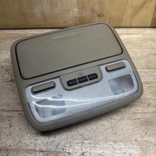1999-2008 Honda Pilot / Odyssey Homelink Tan Used Overhead Console