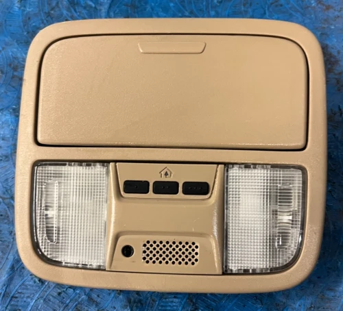 2003-2008 Honda Pilot Homelink Tan Used OEM Overhead Console