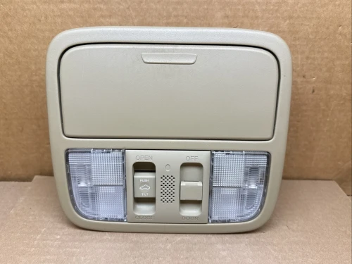 2007-2011 Honda CR-V / CRV Front Sunroof Beige Used Overhead Console