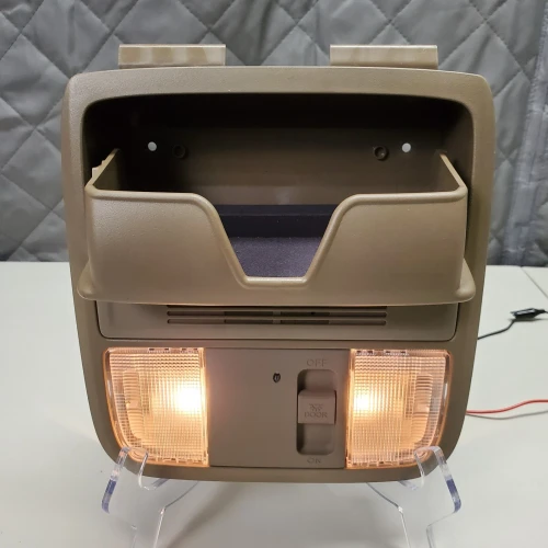 2009-2015 Honda Pilot Without Sunroof Tan Used OEM Overhead Console