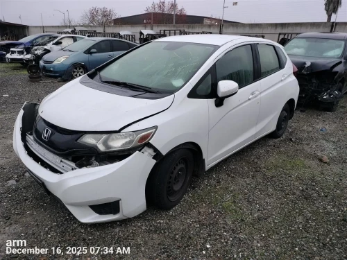 2014 Honda Fit Gray Used OEM Overhead Console