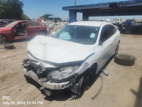 2016-2021 Honda Civic Tan Used OEM Overhead Console
