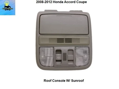 Honda Accord Sunroof Used Overhead Console