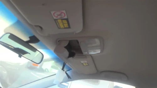 2006-2007 Hyundai Sonata Front Without Sunroof Used Overhead Console