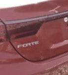 Kia Forte LH Driver Inner Tail Brake Light Lamp OEM OEM used OEM tail light assembly