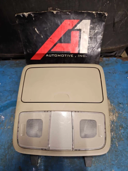 2007-2010 Hyundai Elantra Front Tan Used OEM Overhead Console
