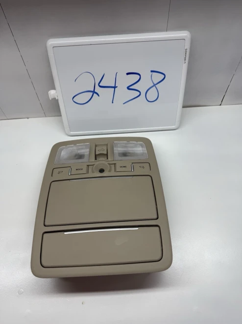 2007-2012 Hyundai Veracruz Tan Used OEM Overhead Console