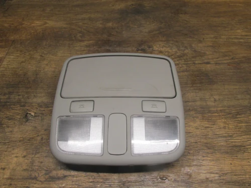 2008 Hyundai Sonata Front Without Sunroof Gray Used Overhead Console