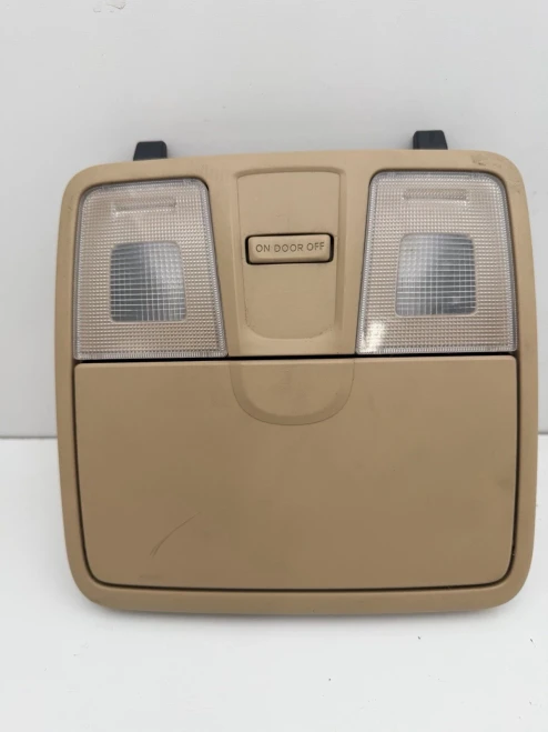2011-2012 Hyundai Elantra Beige Used OEM Overhead Console