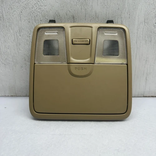 2011-2013 Hyundai Elantra Beige Used OEM Overhead Console