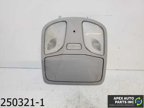 2011-2013 Hyundai Sonata 2.0L Beige Used OEM Overhead Console