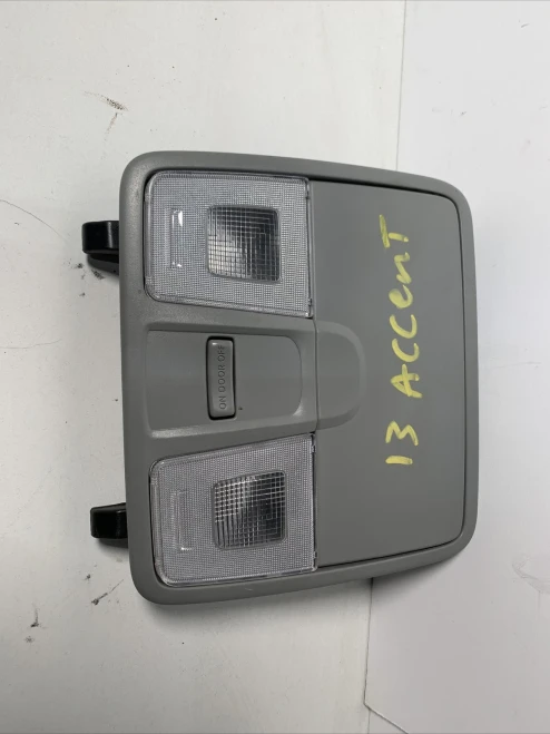 2012, 2017 Hyundai Accent / Veloster Used Overhead Console