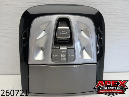 2014 Hyundai Azera 3.3L Used OEM Overhead Console