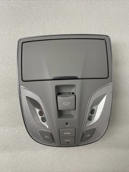 2014 Hyundai Equus Sunroof Gray Used OEM Overhead Console