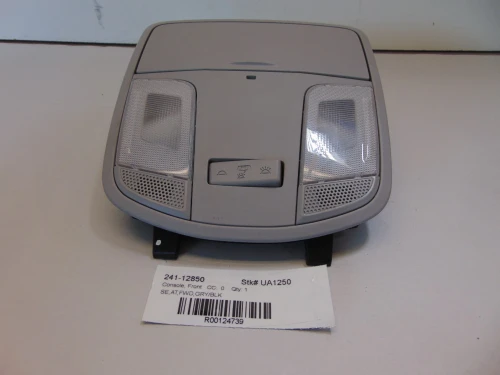 2016 Hyundai Sonata Front Used OEM Overhead Console