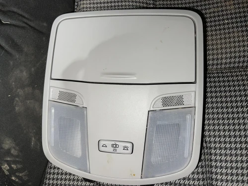 2018-2023 Hyundai Kona Front Without Sunroof Gray Used Overhead Console